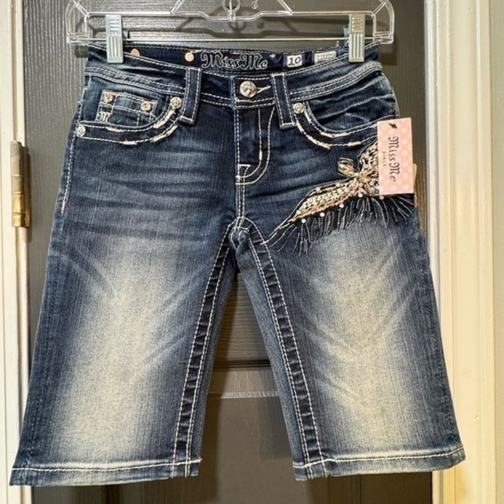 Miss Me girls burmuda shorts sz 10 NWT
